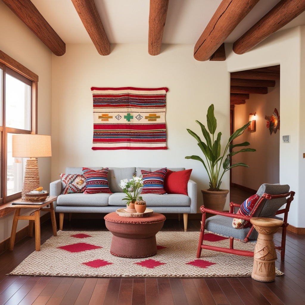 Pueblo Style Interior Design - Get Inspired Online | Paintit.ai - 2