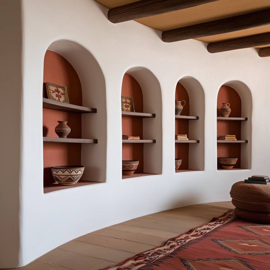 Pueblo Style Interior Design - Get Inspired Online | Paintit.ai - 7