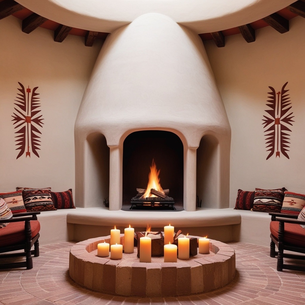 Pueblo Style Interior Design - Get Inspired Online | Paintit.ai - 10