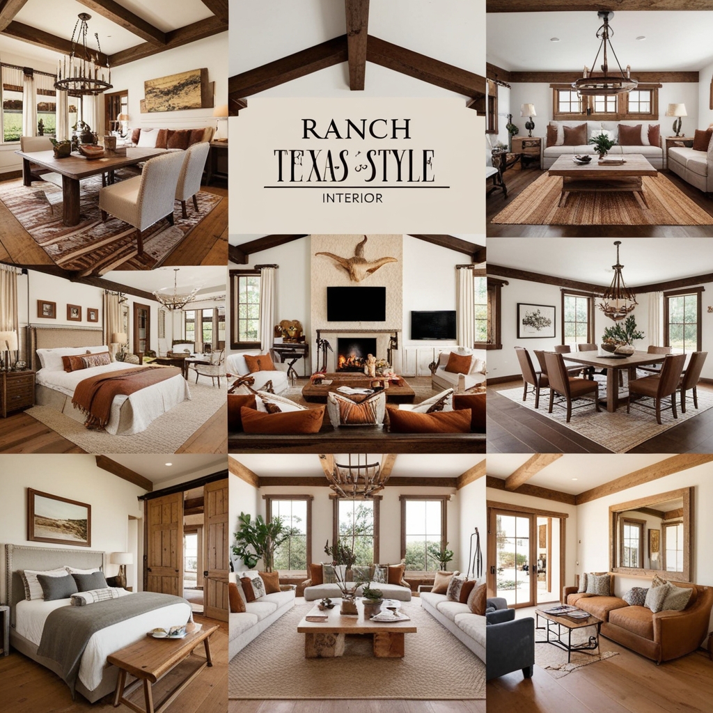 Ranch Texas Style Interior Design – Innovative Inspiration & Expert Tips | Paintit.ai - 2