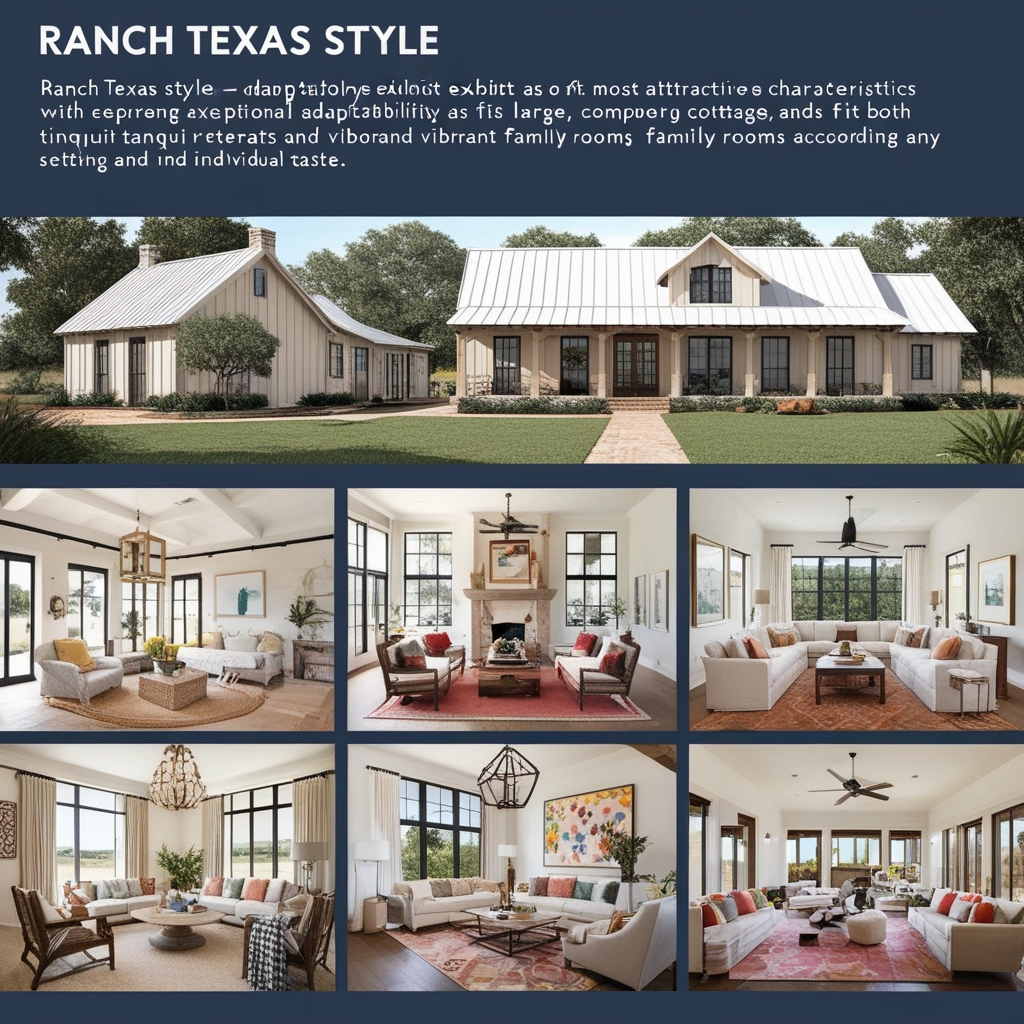 Ranch Texas Style Interior Design – Innovative Inspiration & Expert Tips | Paintit.ai - 4