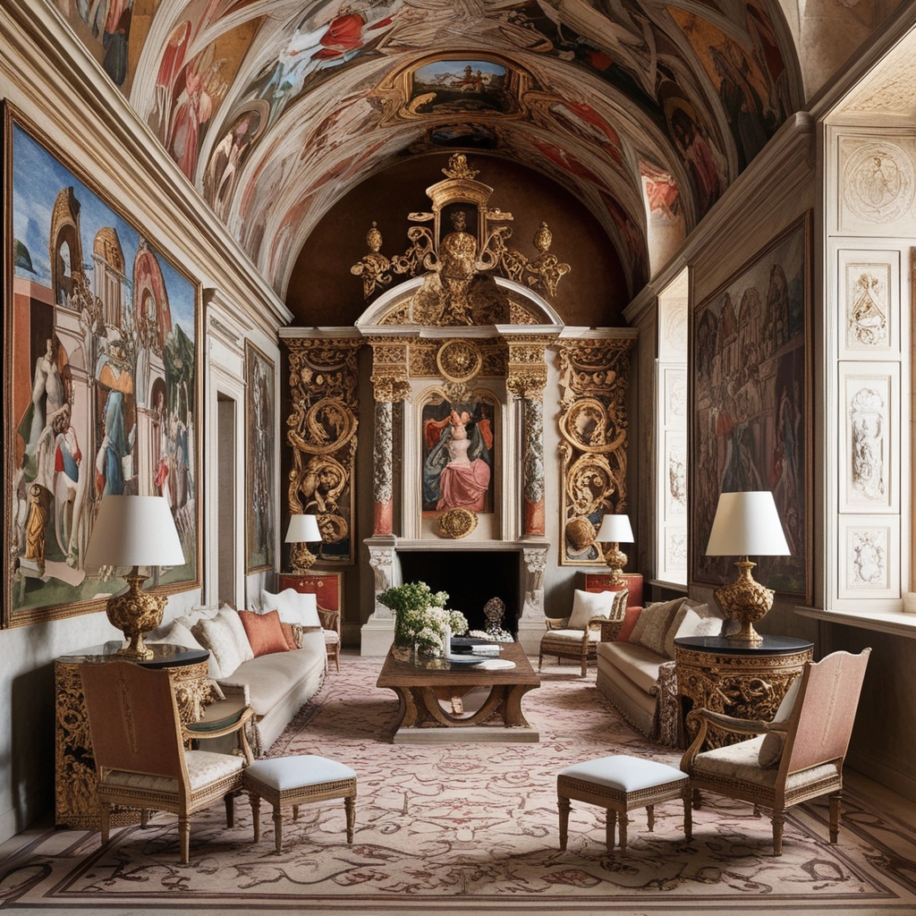 
Renaissance Style Interior Design – Key Features, Trends, and Ideas for Your Space | Paintit.ai
 - 8