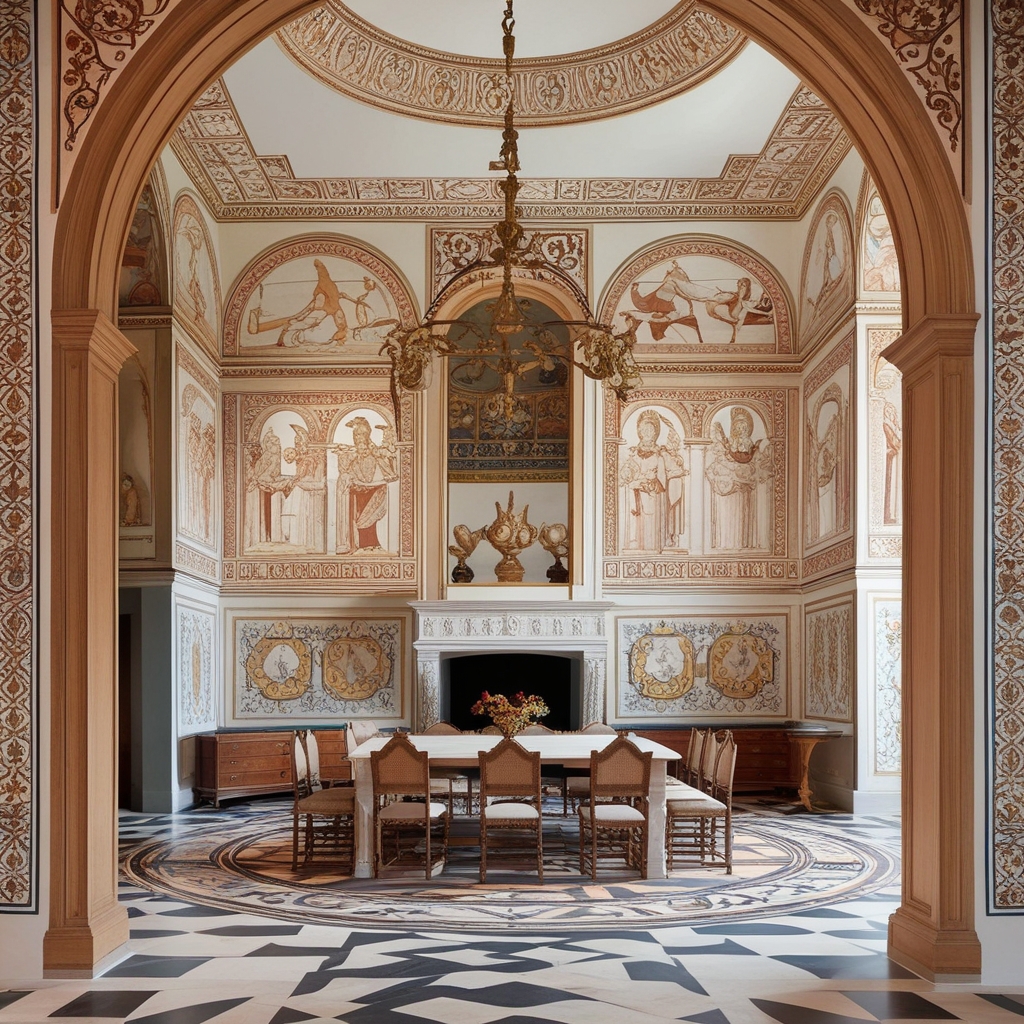 
Renaissance Style Interior Design – Key Features, Trends, and Ideas for Your Space | Paintit.ai
 - 2