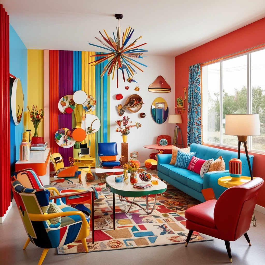 
Retro Style Interior Design – Key Features, Trends, and Ideas for Your Space | Paintit.ai
 - 7