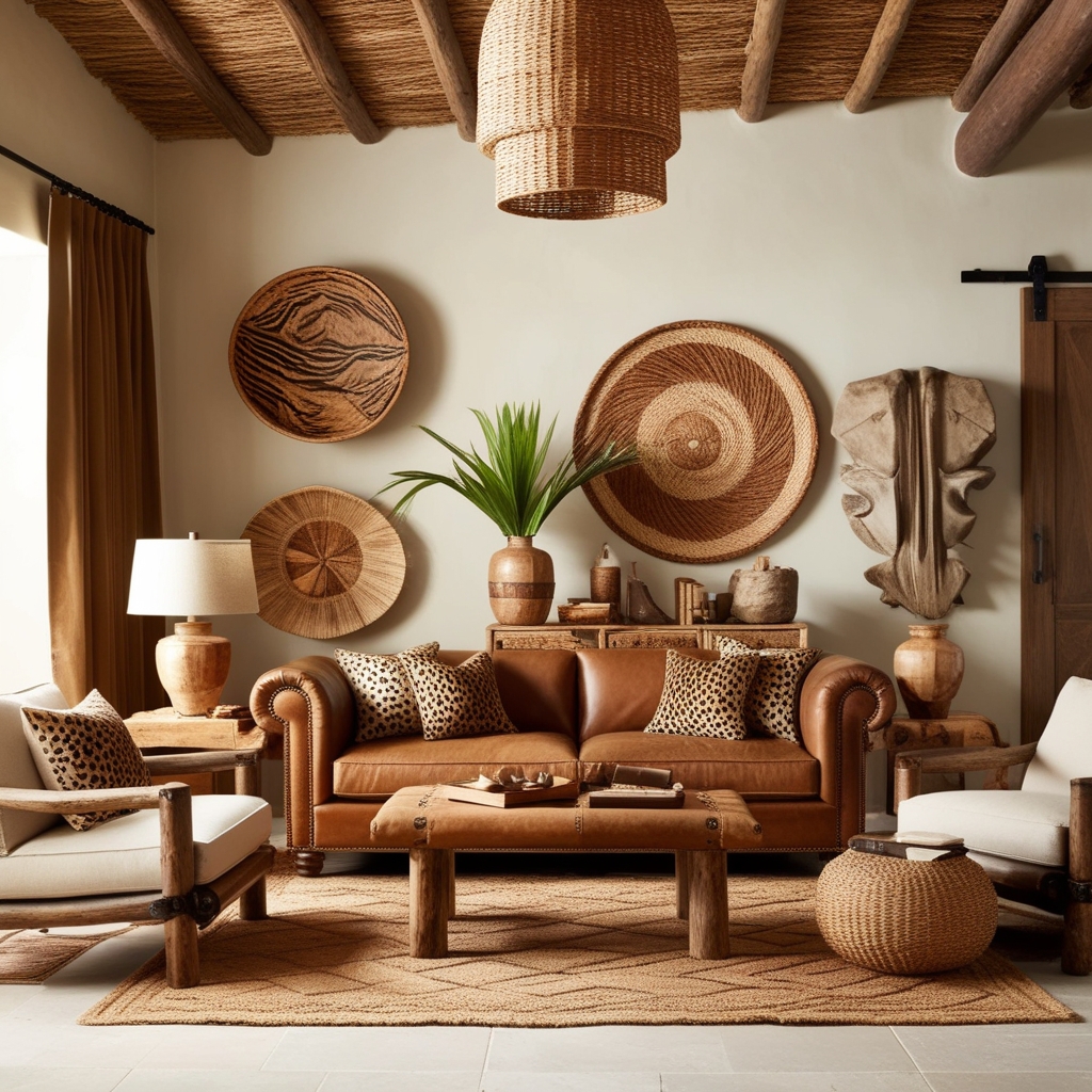 
Safari Style Interior Design – Creative Home Decor Inspiration & Ideas | Paintit.ai
 - 4