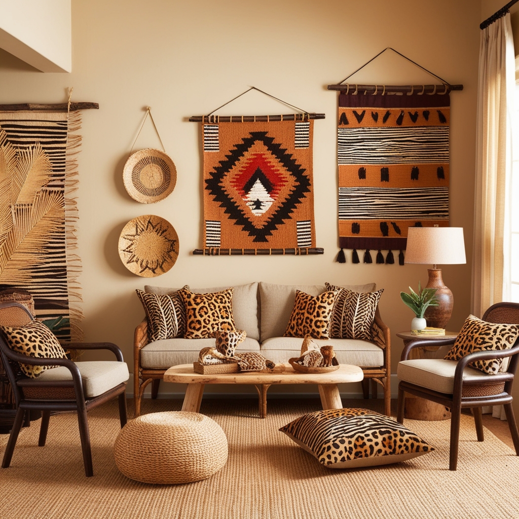 
Safari Style Interior Design – Creative Home Decor Inspiration & Ideas | Paintit.ai
 - 6