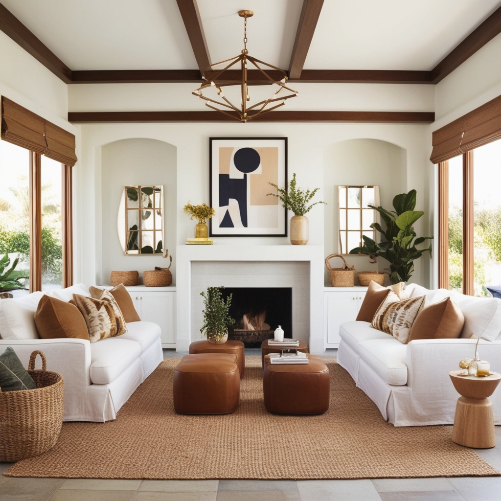 Santa Barbara Interior Design Style – Creative Interior Ideas & Suggestions | Paintit.ai - 7