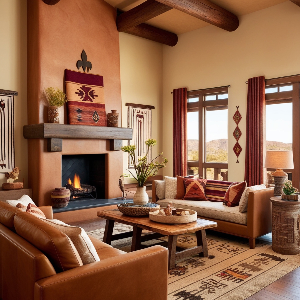 Santa Fe Style Interior Design – Creative Ideas & Expert Tips | Paintit.ai - 7