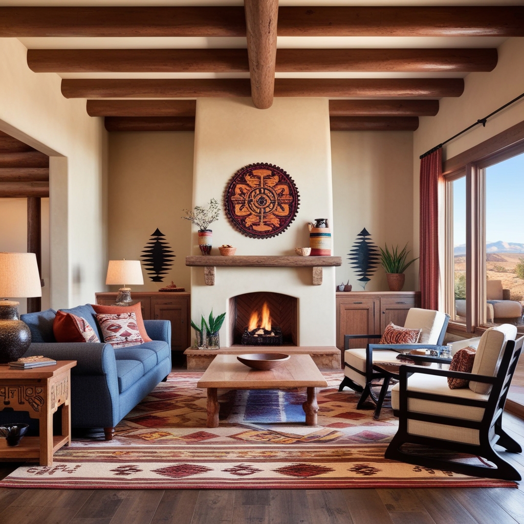 Santa Fe Style Interior Design – Creative Ideas & Expert Tips | Paintit.ai - 2