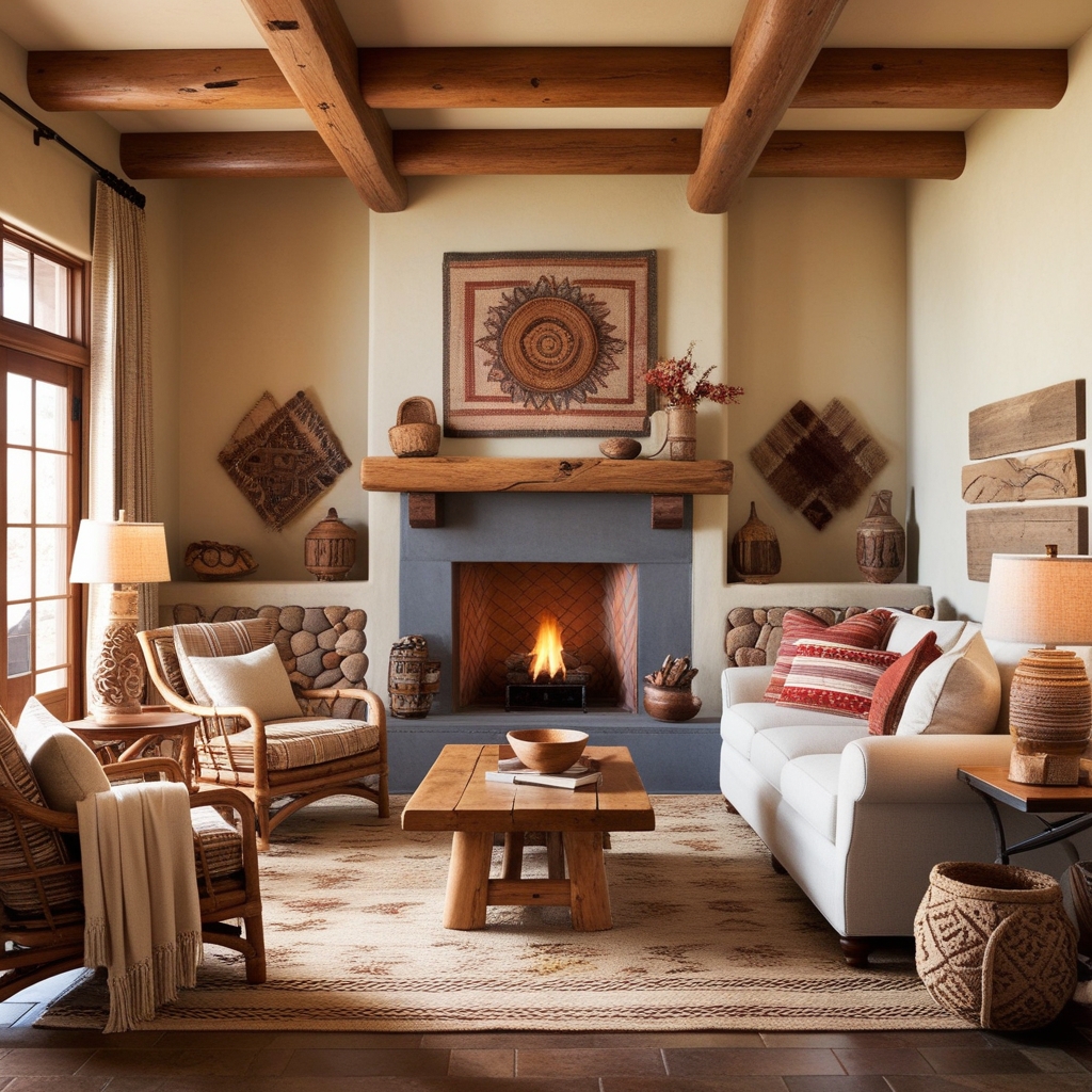 Santa Fe Style Interior Design – Creative Ideas & Expert Tips | Paintit.ai - 4