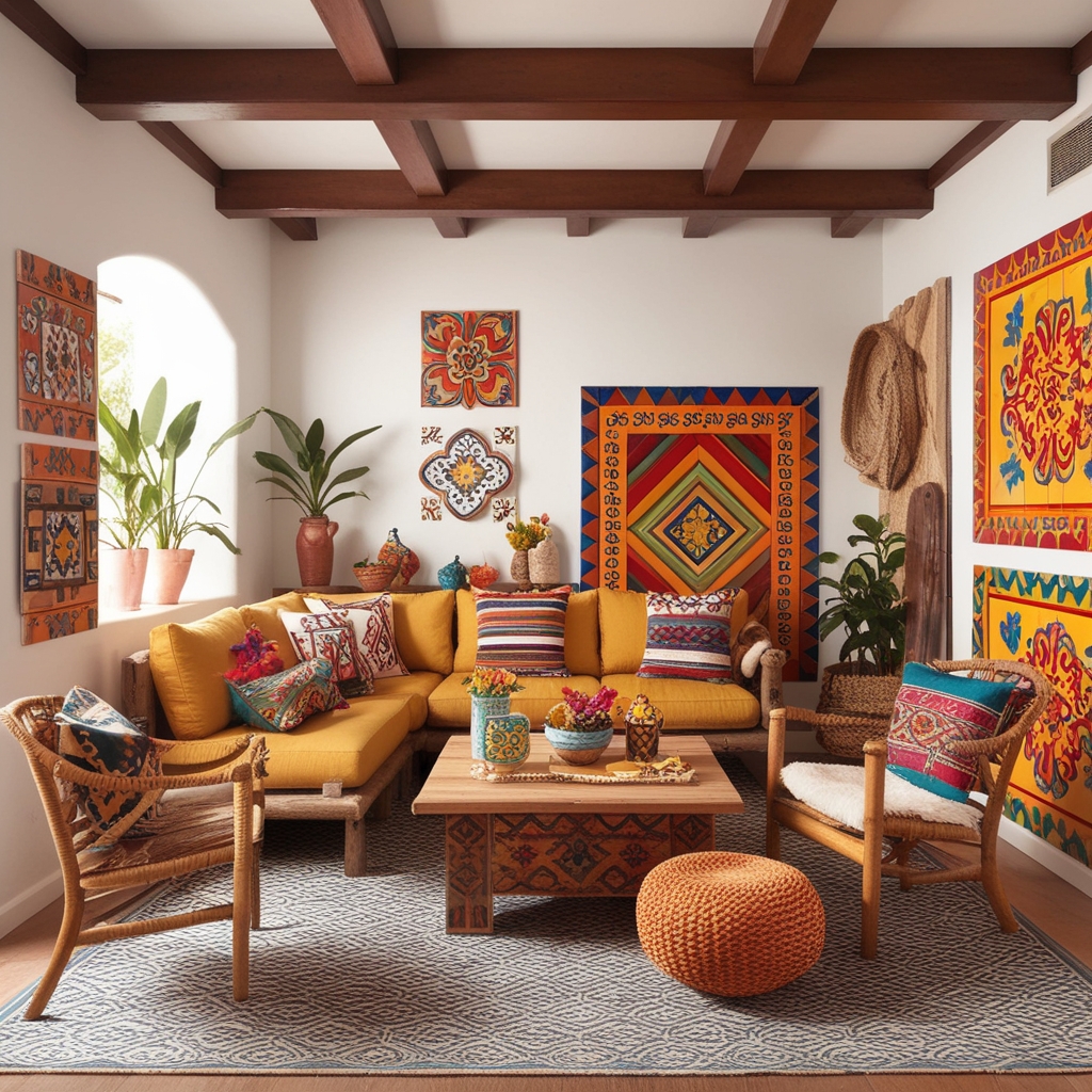 Santa Fe Style Interior Design – Creative Ideas & Expert Tips | Paintit.ai - 6