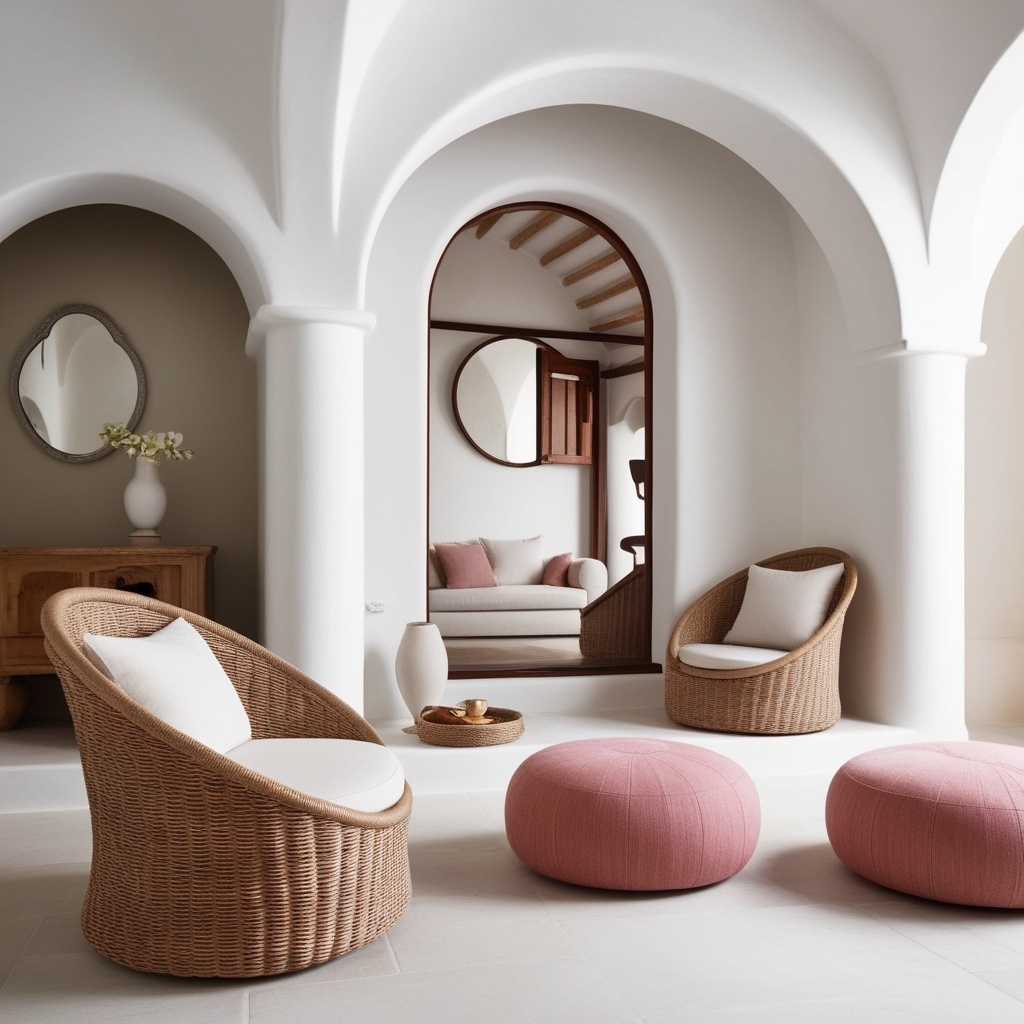Santorini Style Interior Design - Get Inspired by Fresh Ideas | Paintit.ai - 5