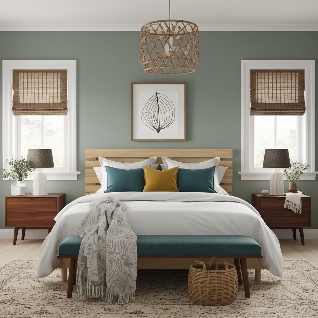 Scandinavian Style Interior Design Bedroom - Start Your Makeover | Paintit.ai - 21