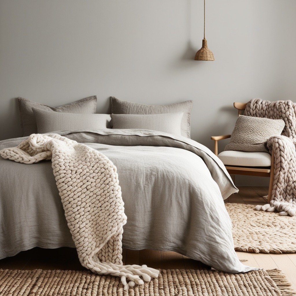 Scandinavian Style Interior Design Bedroom - Start Your Makeover | Paintit.ai - 4