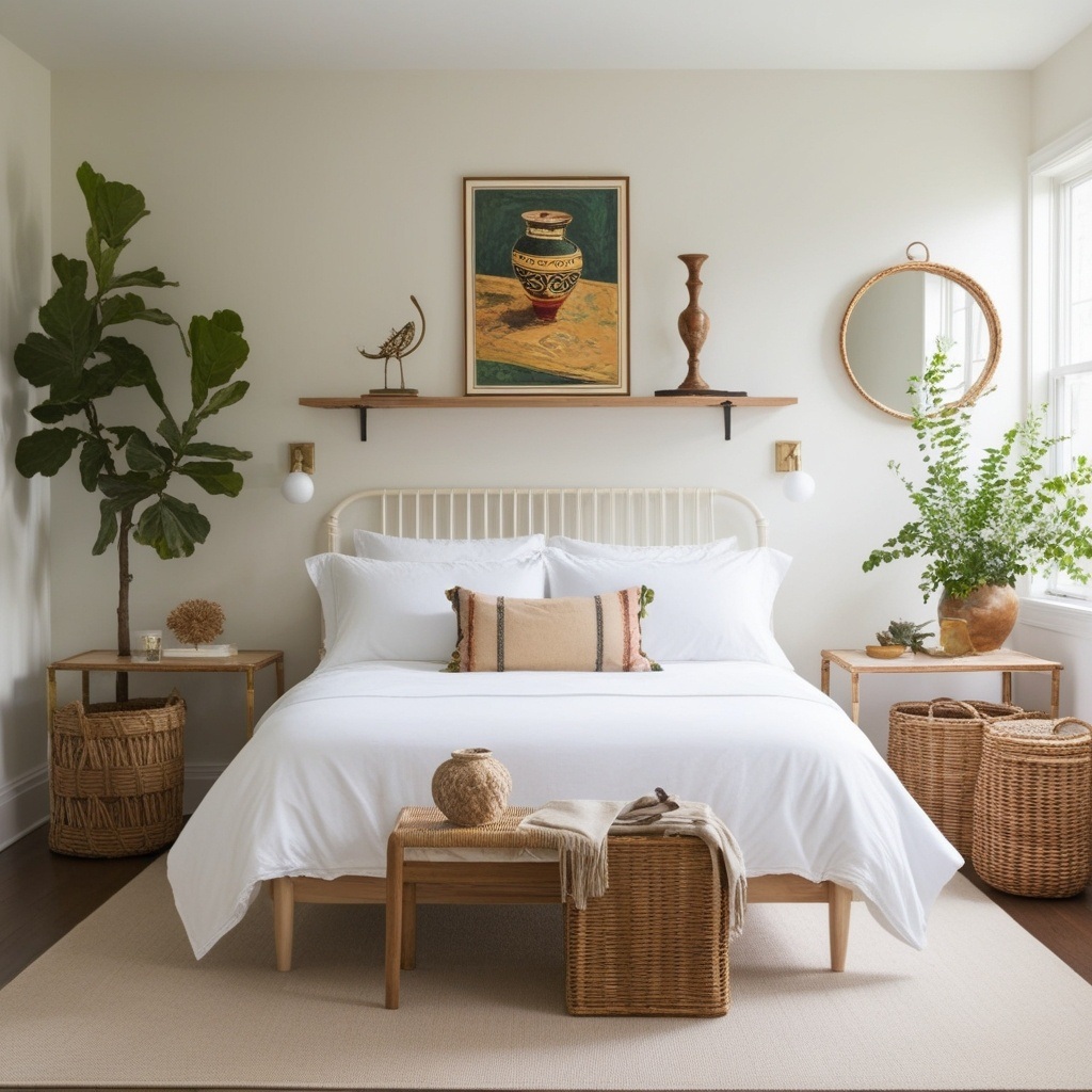 Scandinavian Style Interior Design Bedroom - Start Your Makeover | Paintit.ai - 8