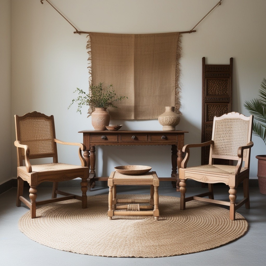 Simple Hall Interior Design Indian Style - Explore Unique Ideas | Paintit.ai - 4