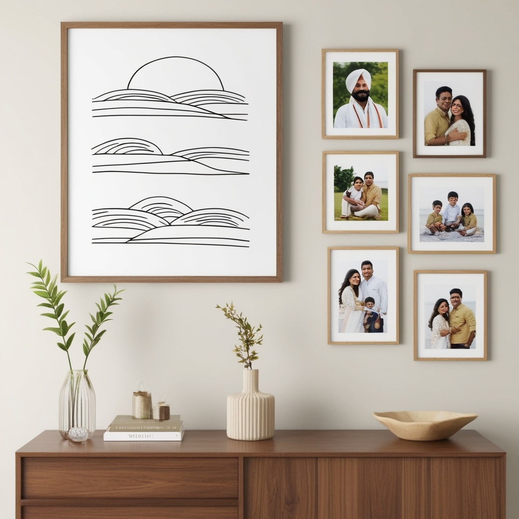 Simple Hall Interior Design Indian Style - Explore Unique Ideas | Paintit.ai - 10