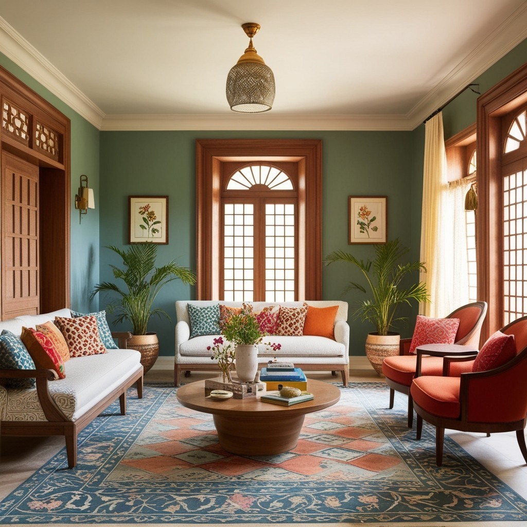 Simple Interior Design for Hall Indian Style - Discover Inspiring Options | Paintit.ai - 19