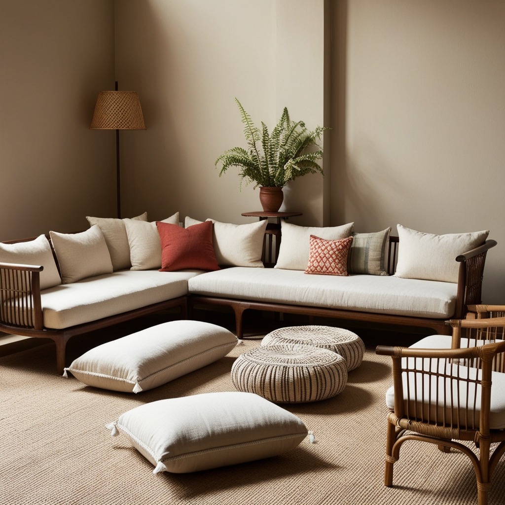 Simple Interior Design for Hall Indian Style - Discover Inspiring Options | Paintit.ai - 5