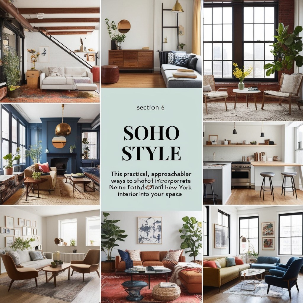 Soho Style Interior Design - Explore Creative Ideas | Paintit.ai - 2
