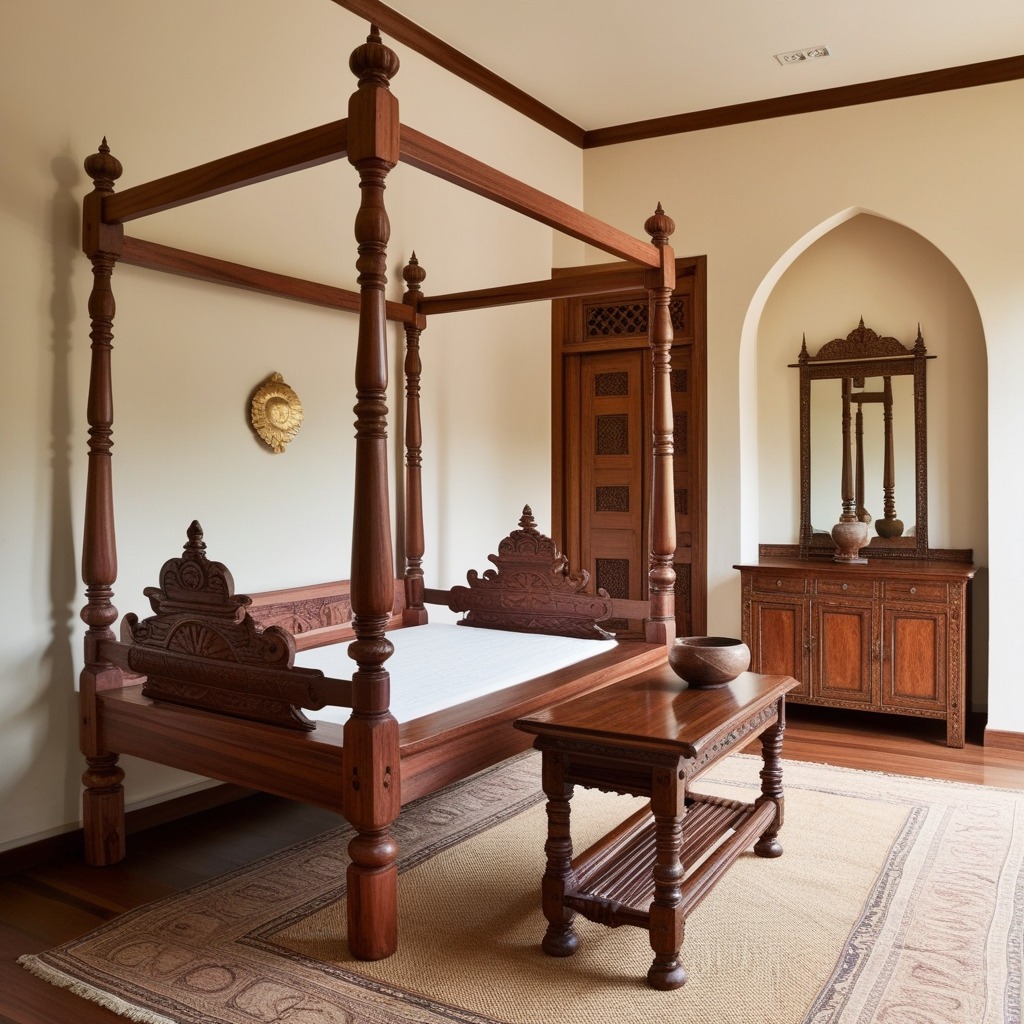 South Indian Style Interior Design - Explore Unique Space Ideas | Paintit.ai - 3