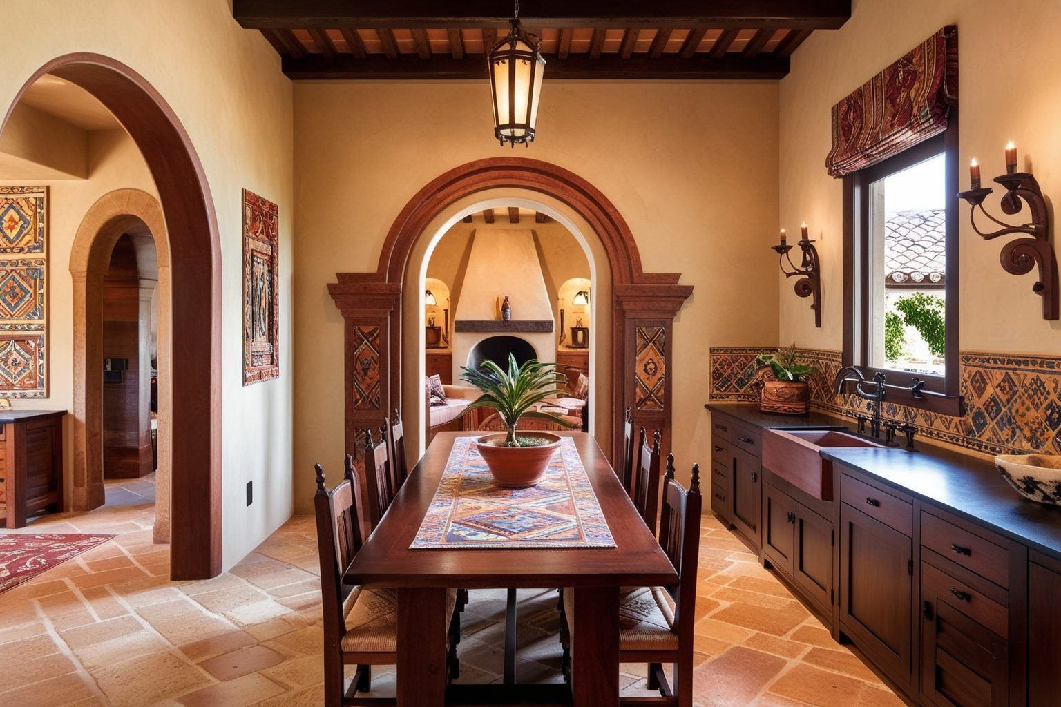 Spanish Mission Style Interior Design - Explore Inspiring Ideas | Paintit.ai - 1