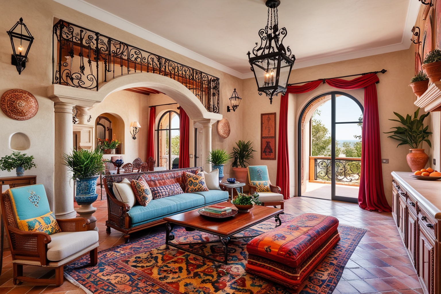 
Spanish Revival Style Interior Design – Creative & Insightful Ideas | Paintit.ai
 - 1
