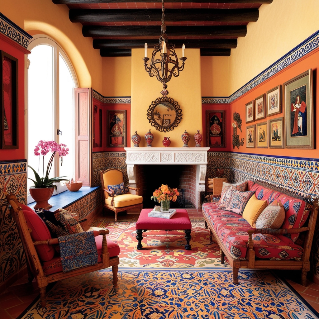 
Spanish Revival Style Interior Design – Creative & Insightful Ideas | Paintit.ai
 - 3