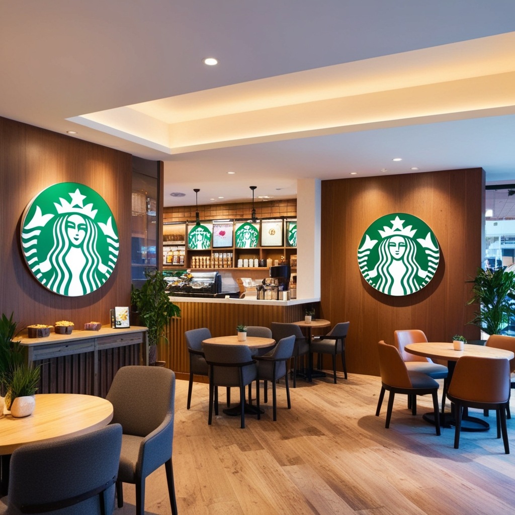 Starbucks Interior Design Style - Get Inspired for Your Space | Paintit.ai - 16