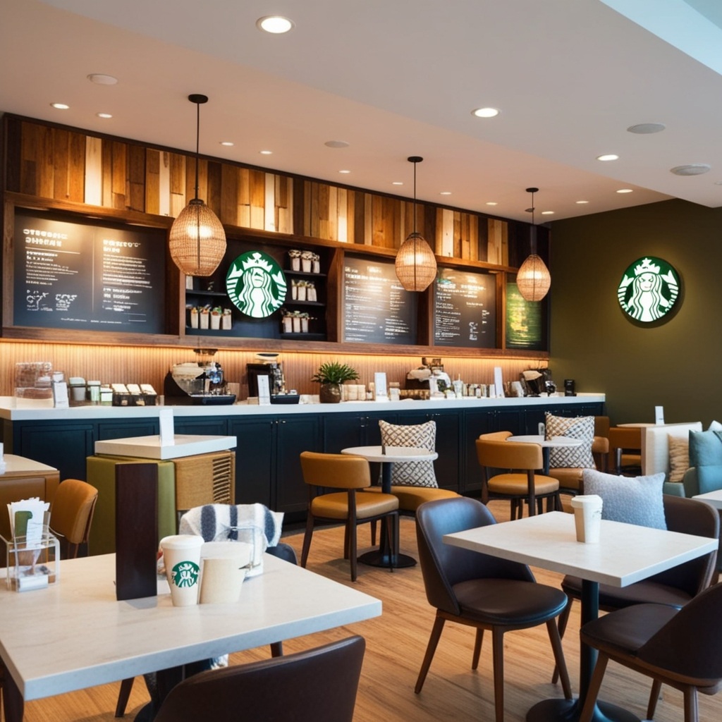 Starbucks Interior Design Style - Get Inspired for Your Space | Paintit.ai - 2