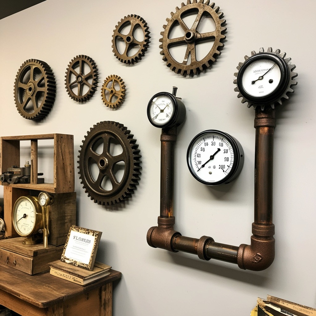 Steampunk Style Interior Design - Start Your Creative Transformation | Paintit.ai - 6