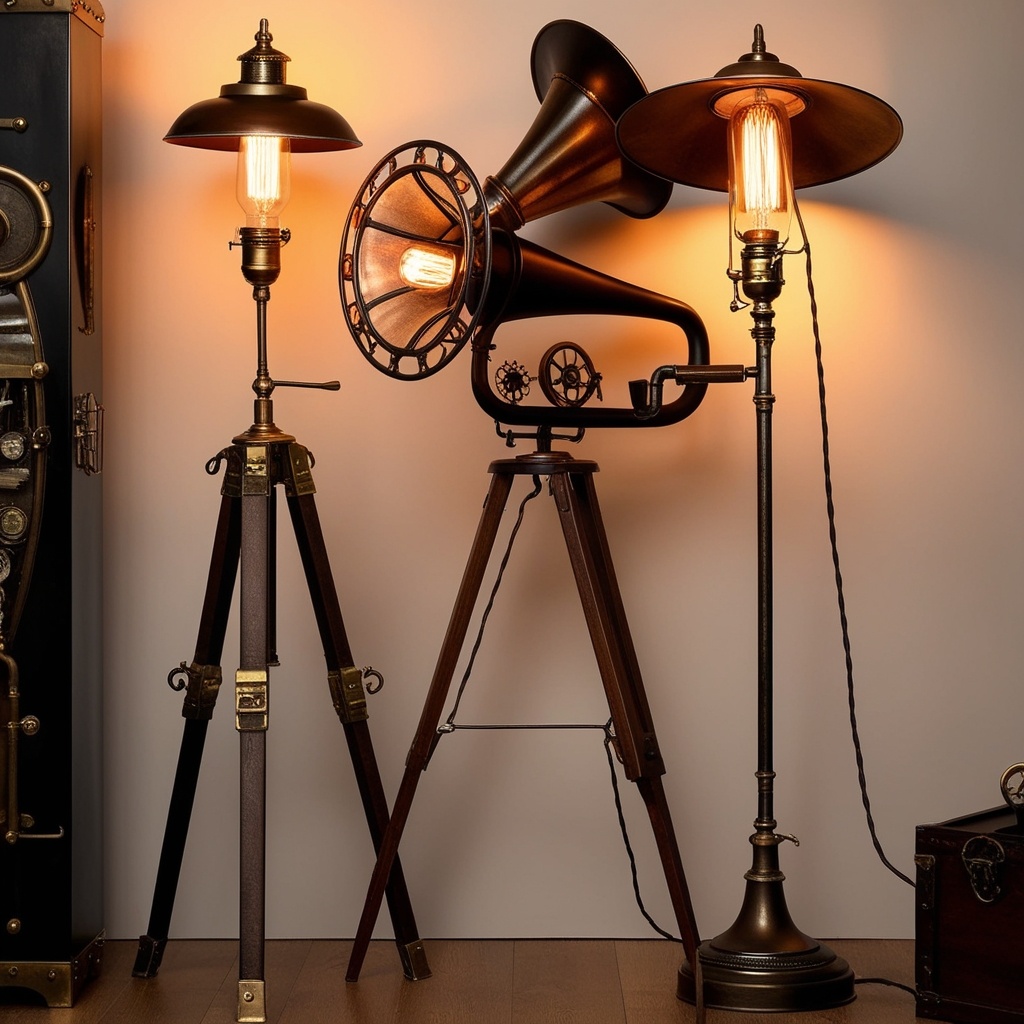 Steampunk Style Interior Design - Start Your Creative Transformation | Paintit.ai - 8