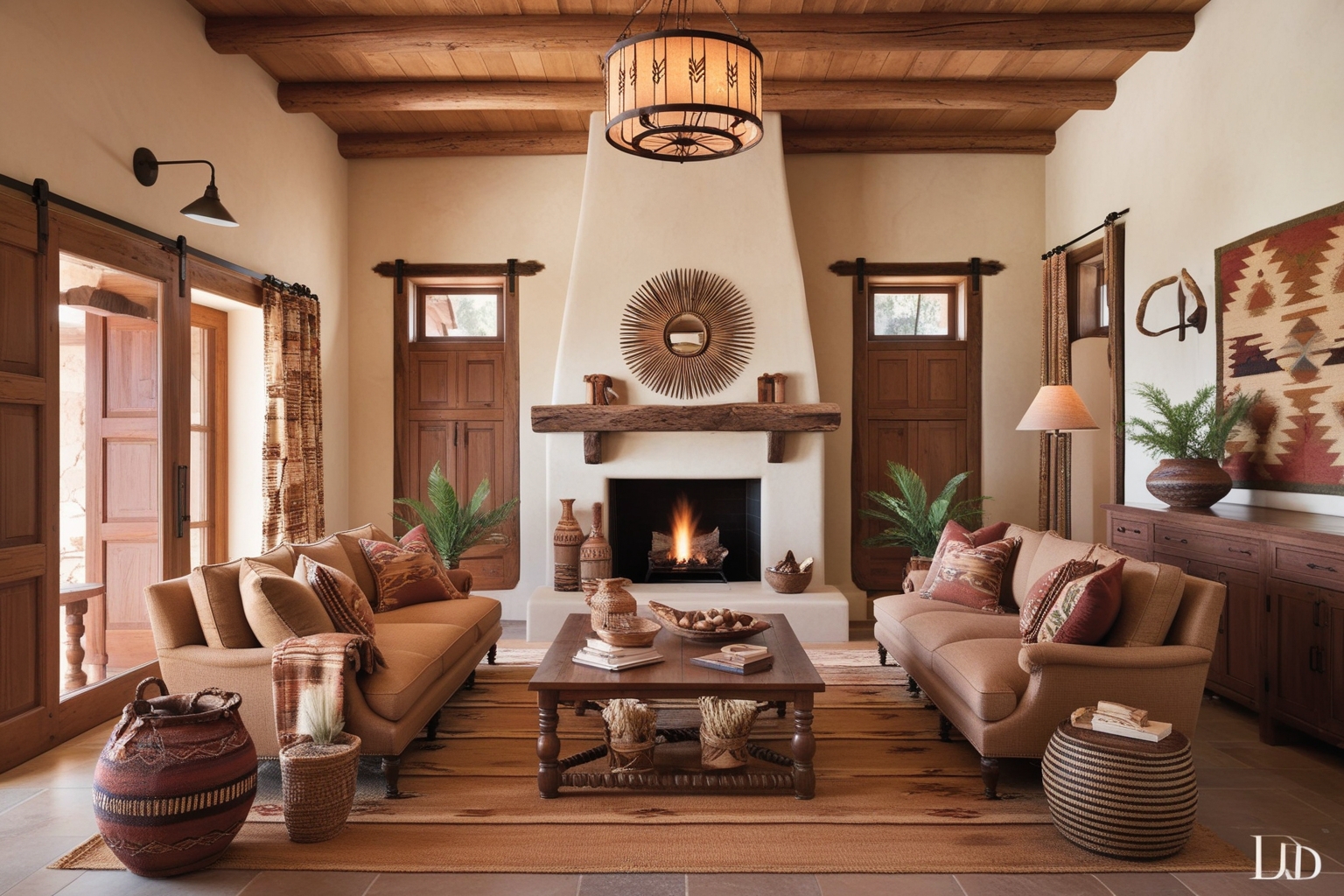 
Territorial Style Interior Design – Captivating Ideas & Expert Tips | Paintit.ai
 - 1