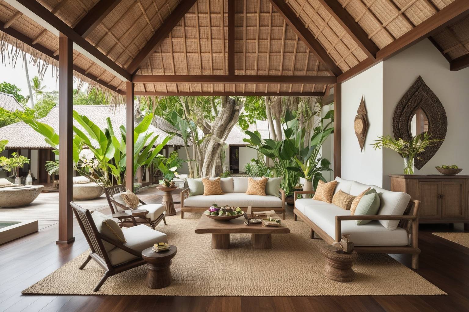 Thai Style Interior Design - Discover Inspiring Ideas | Paintit.ai - 1