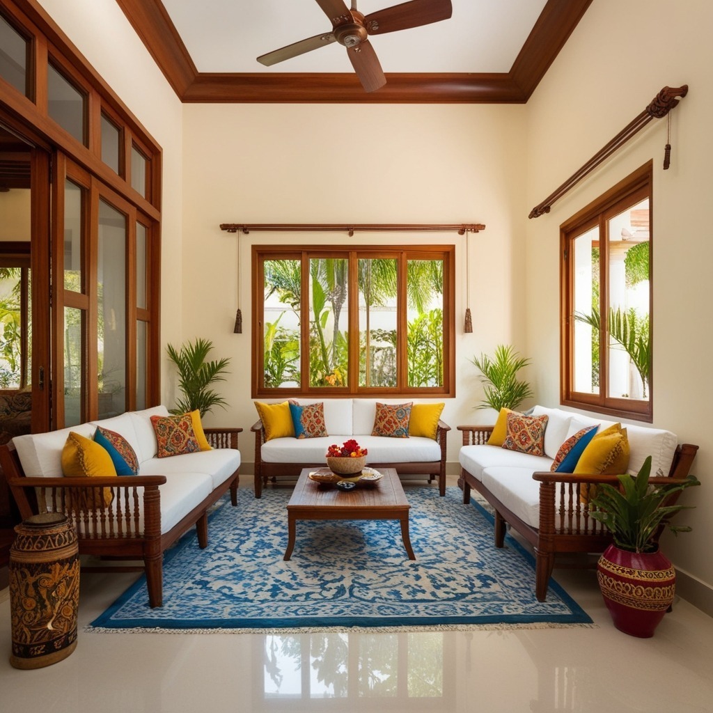 Traditional Kerala Style Interior Design - Discover Fresh Ideas | Paintit.ai - 16