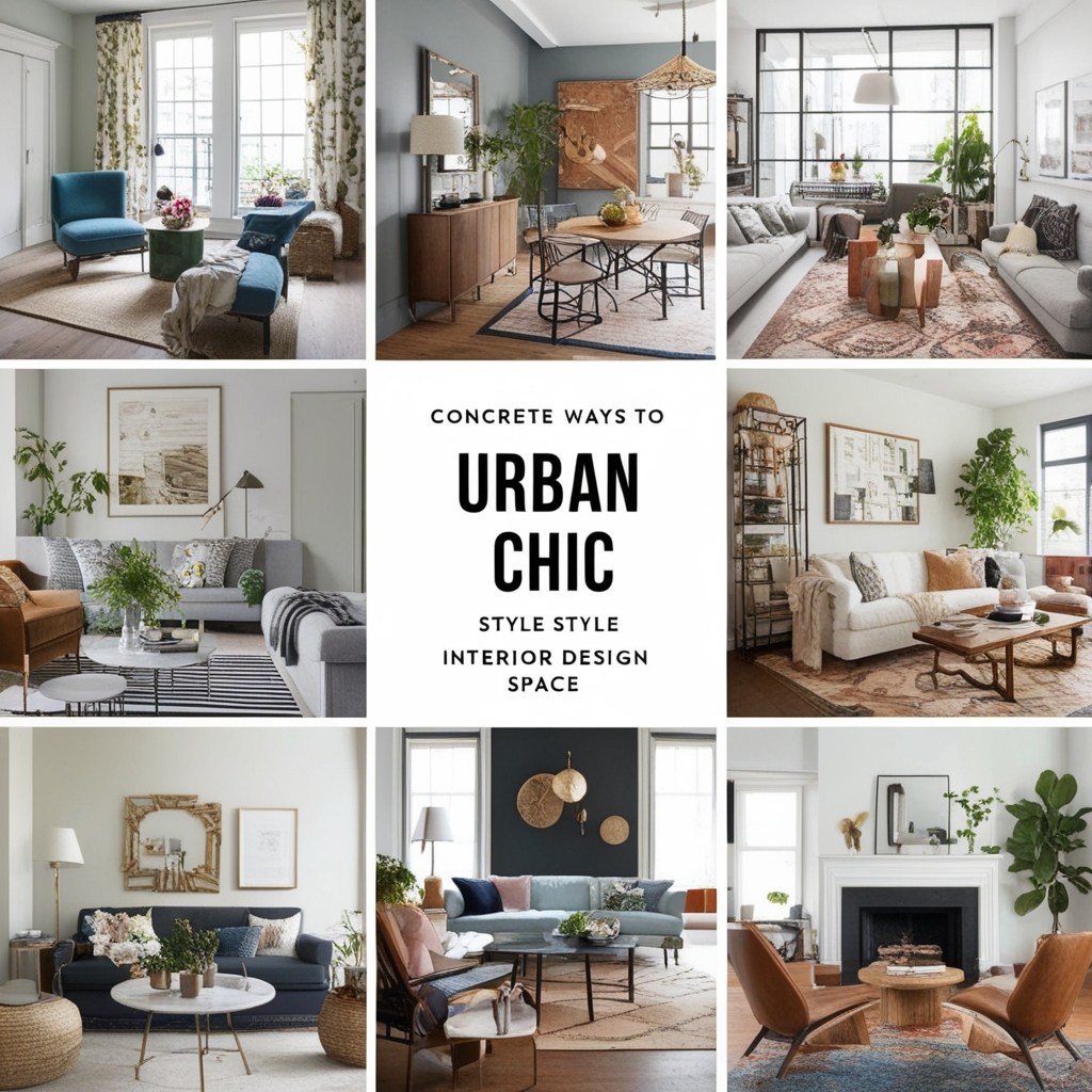 Urban Chic Style Interior Design - Get Inspired Today | Paintit.ai - 2