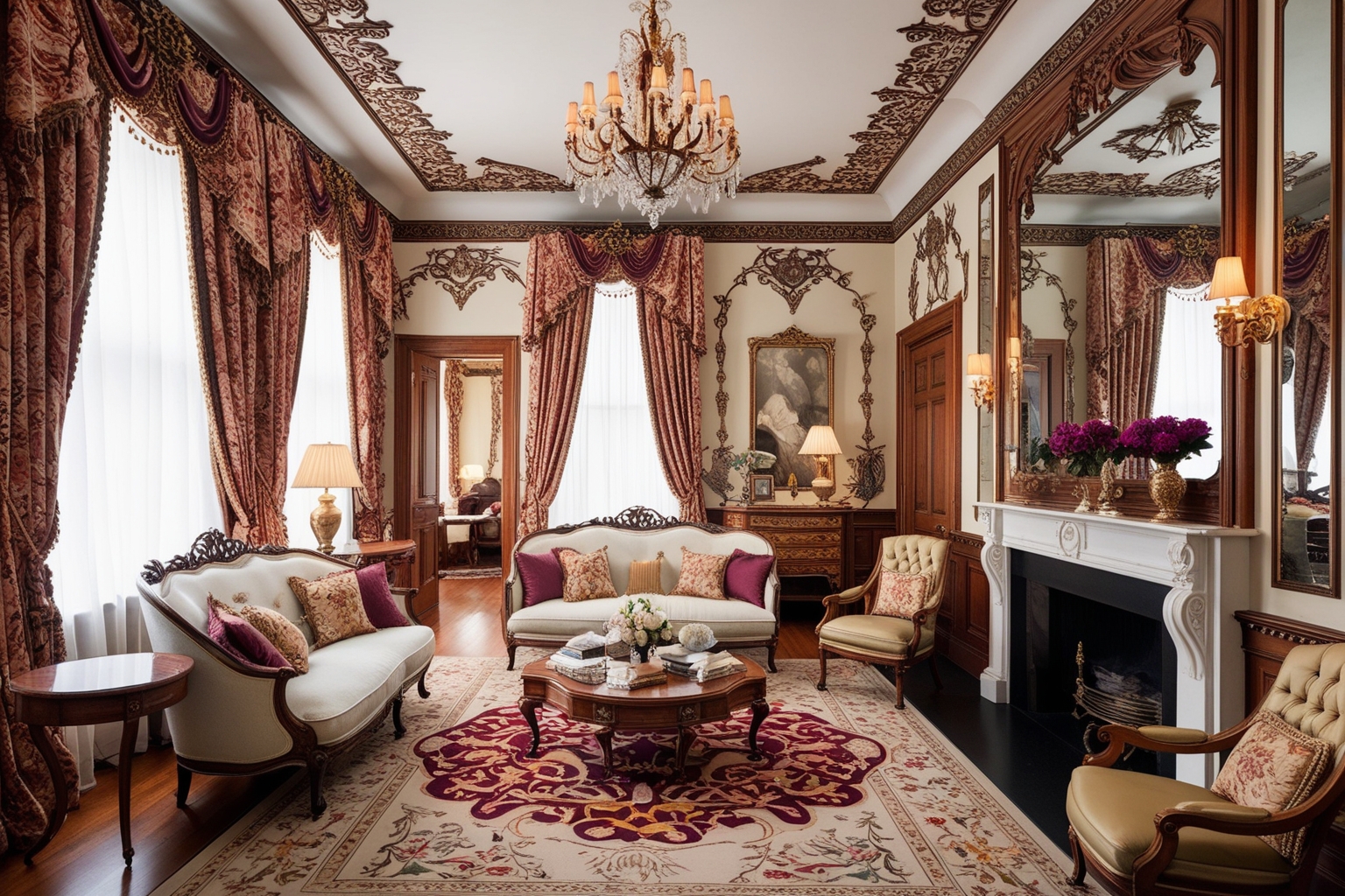 
Victorian Style Interior Design – Key Features, Trends, and Ideas for Your Space | Paintit.ai
 - 1