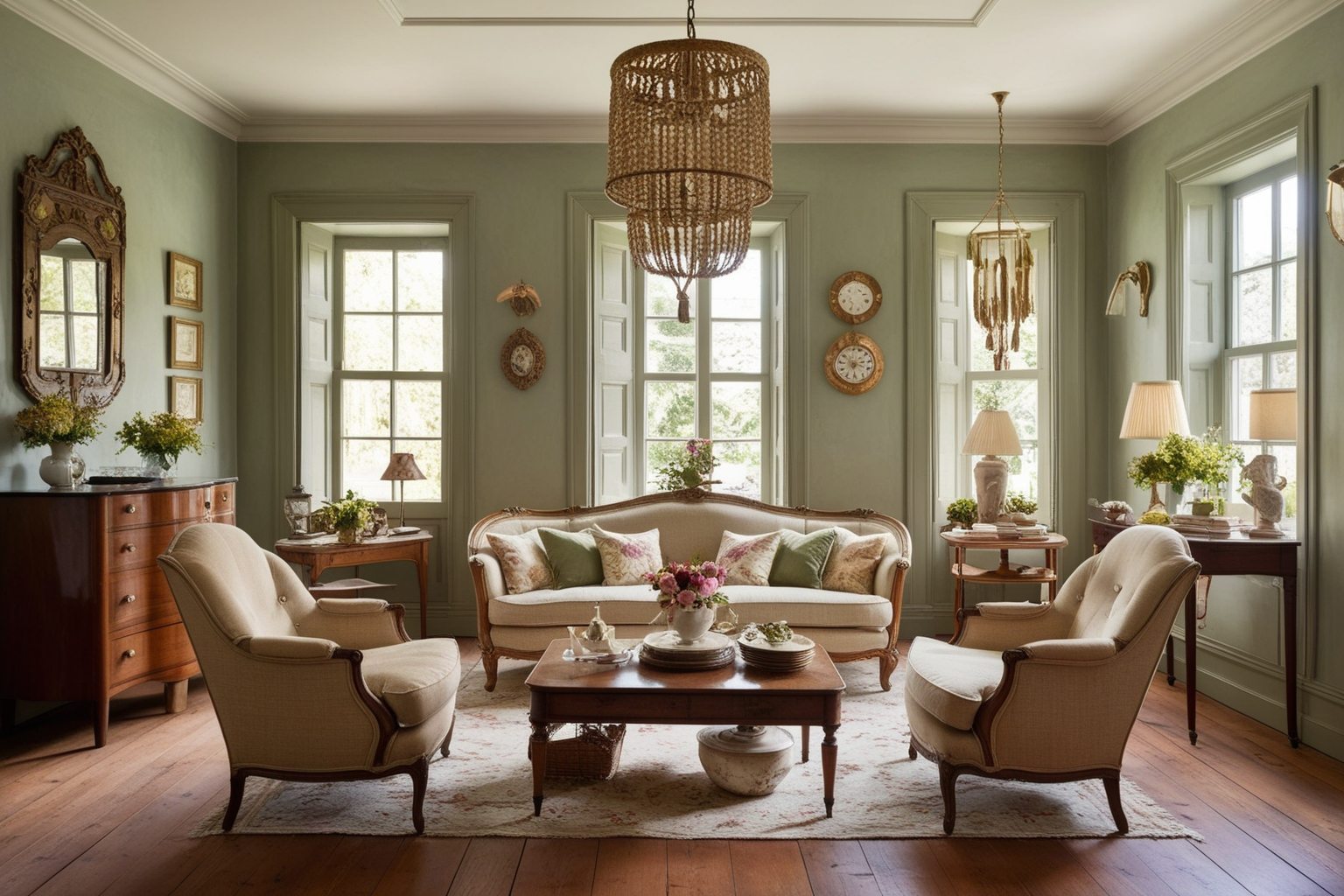 Vintage Style Interior Design - Explore Ideas for Your Space | Paintit.ai - 1