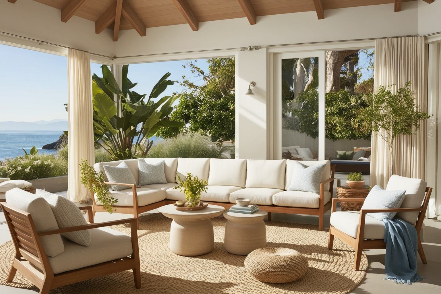 West Coast Style Interior Design - Explore Modern Ideas | Paintit.ai - 1