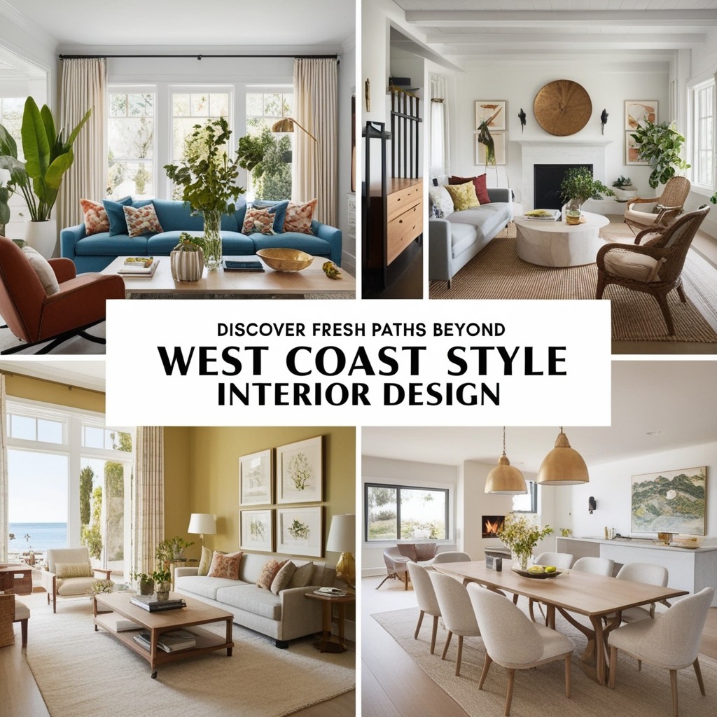 West Coast Style Interior Design - Explore Modern Ideas | Paintit.ai - 21