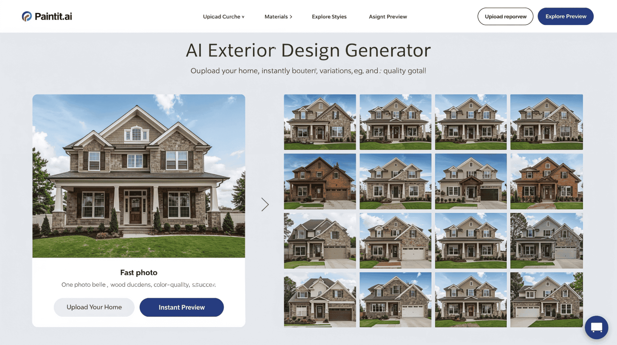 AI Exterior Design Generator